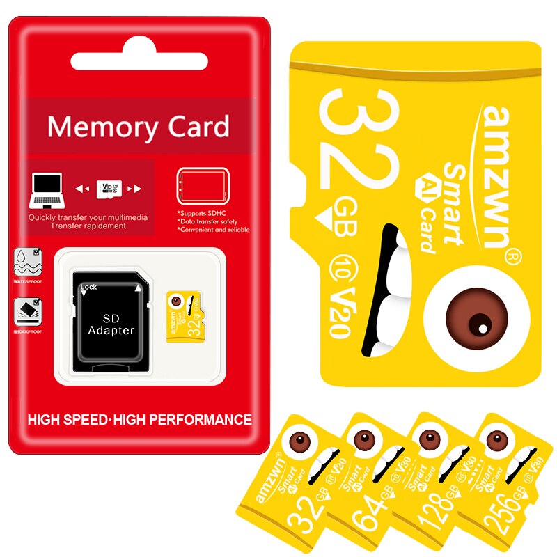 Hoge Snelheid Geheugenkaart Micro Sd-kaart 256Gb 128Gb 64Gb Microsd Class 10 Tf Sd-kaart 32Gb Mini Flash Kaarten