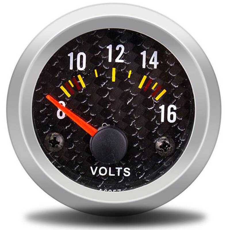 Car Gauge 2&quot; 52mm VOLT Meter 12V Auto Instrument Voltage Meters 8~16V Voltmeter Gauge Meter painel universal moto auto truck