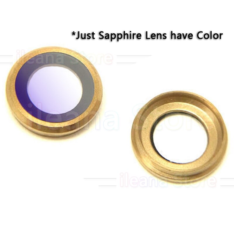 Originele Sapphire Crystal Back Achteruitrijcamera Glas Ring Voor Iphone 6 6S Plus Camera Lens Ring Cover Vervanging