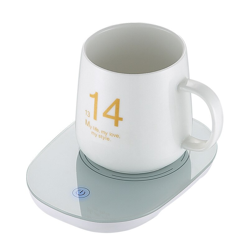 Original portátil taza de grano 220V calentador de calor taza para bebidas tapete mantener la bebida calentador tazas montaña botella de bebé calefacción eléctrica