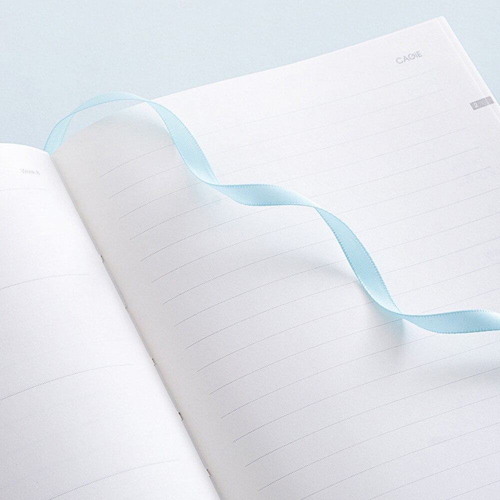 Planner Notebook 18 Monthlys Agenda Plan Organizer Binnenpagina Week Maand Plan Journal Opnemen Leven School Briefpapier