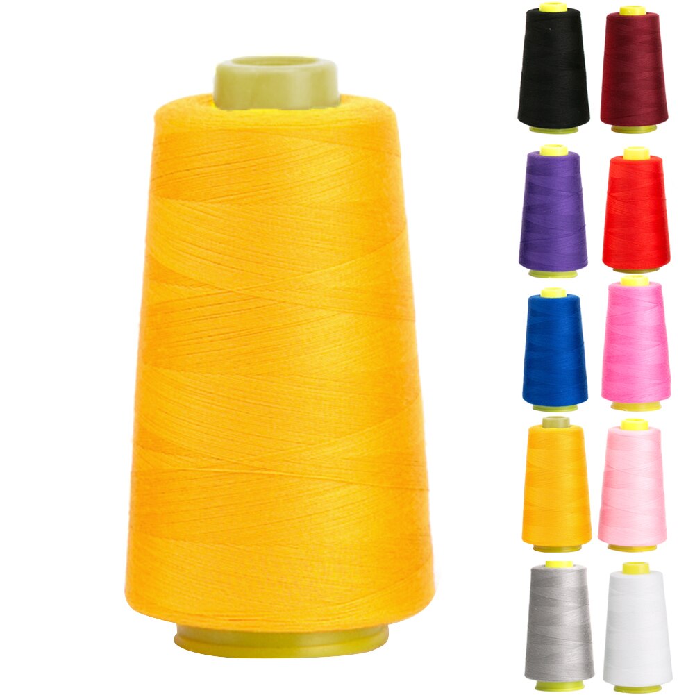 Quilting Heavy Duty Thread 40/2 Polyester Spools Hand Stitching Knitting Serger Sewing