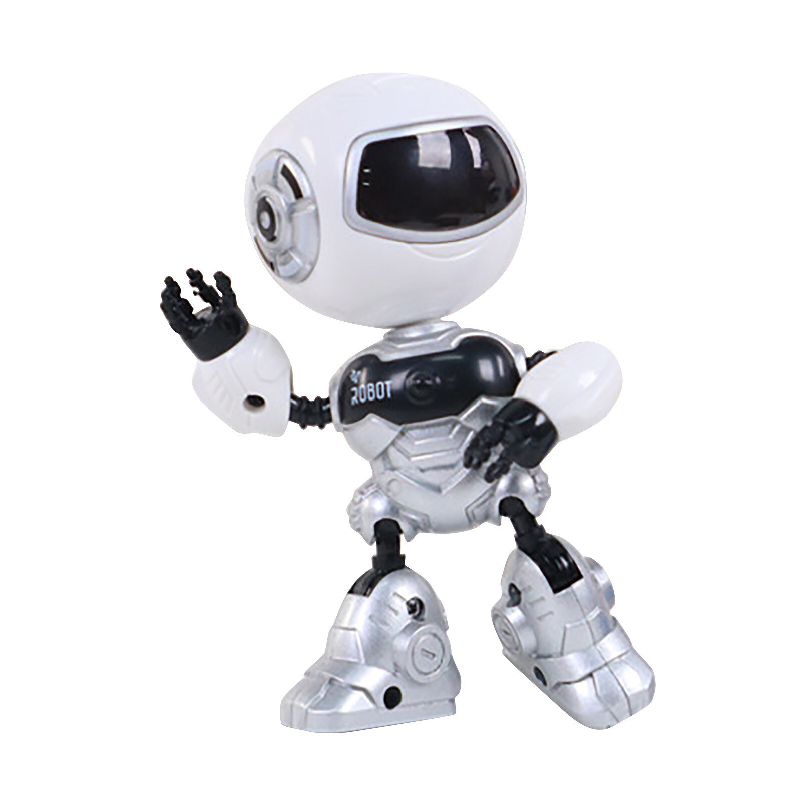 toys for children Novelty Puzzle Alloy Robot Induction Music And Light Variable Modeling Toy toys zabawki dla dzieci#L4: C