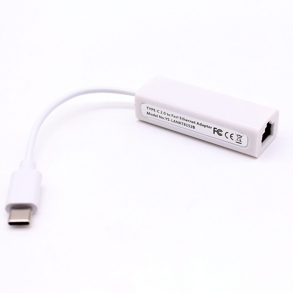 Externe Typ C Verdrahtete Ethernet Netzwerk Karte Adapter USB zu Ethernet RJ45 Lan Mikro USB zu Lan Für Sieg XP /7/8/10 MacBook 8152