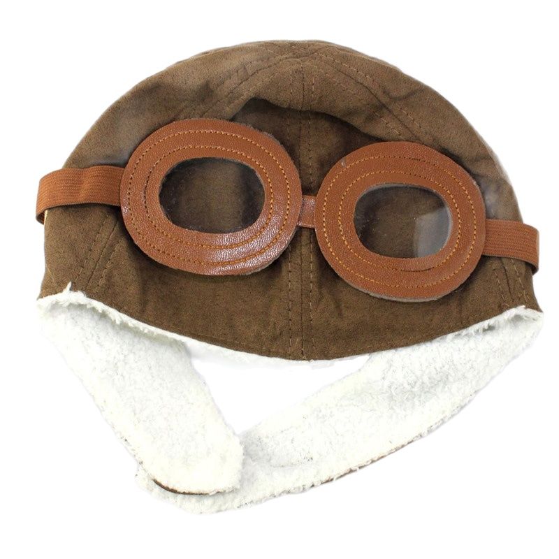 Børns vinterbomberhatte holde varmen have briller drenge pilothat pigehørebeskyttelse kasketter blød kunstpels kasketter  t016