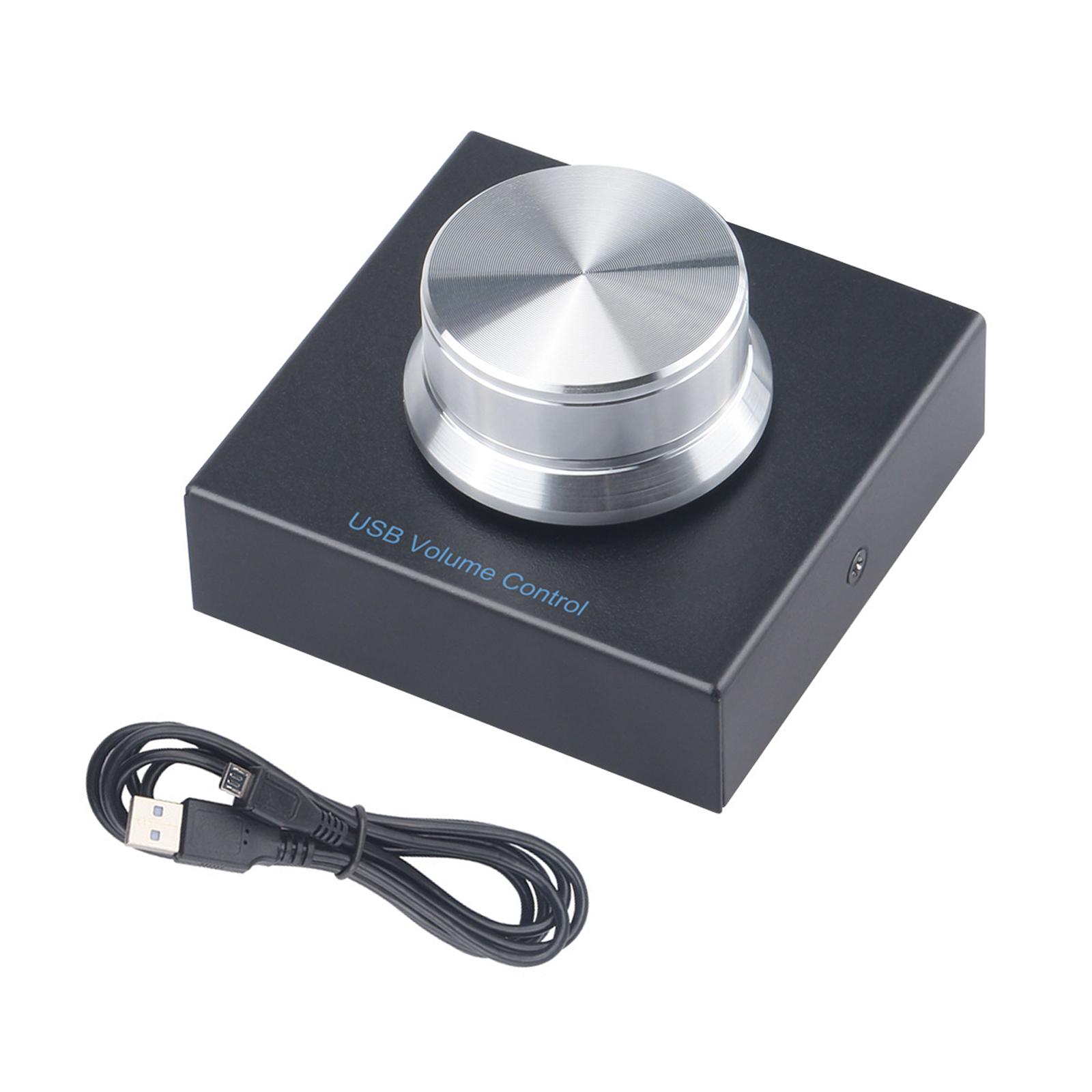 USB Volume Control Knob for Computer One-Click Mute Function Win7/8/9/10/XP