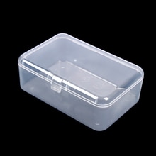 Cable Storage Box Transparent Plastic Data Line Storage Container for Desk Stationery Makeup Organizer Key Jewelry Box Organizer