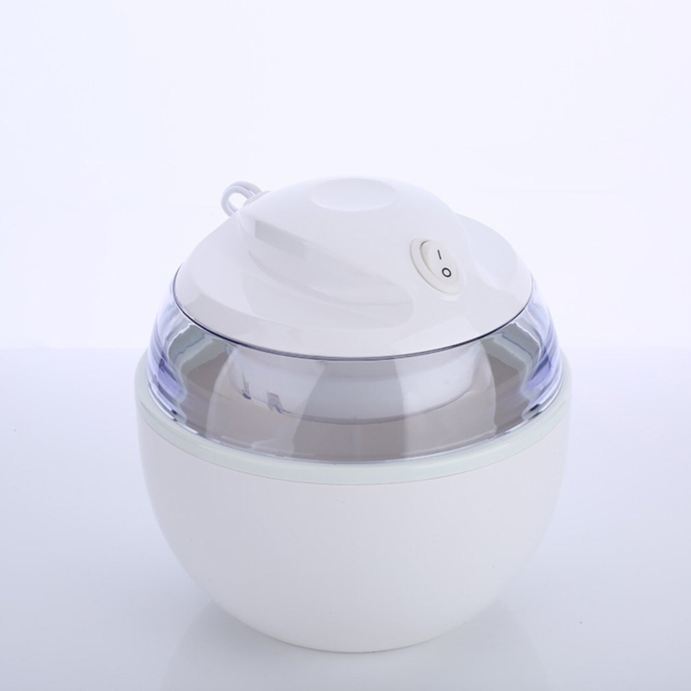 220V Household Ice Cream Maker Ice Cream Machine Portable Ice Maker Available Easy Operation 0.6L