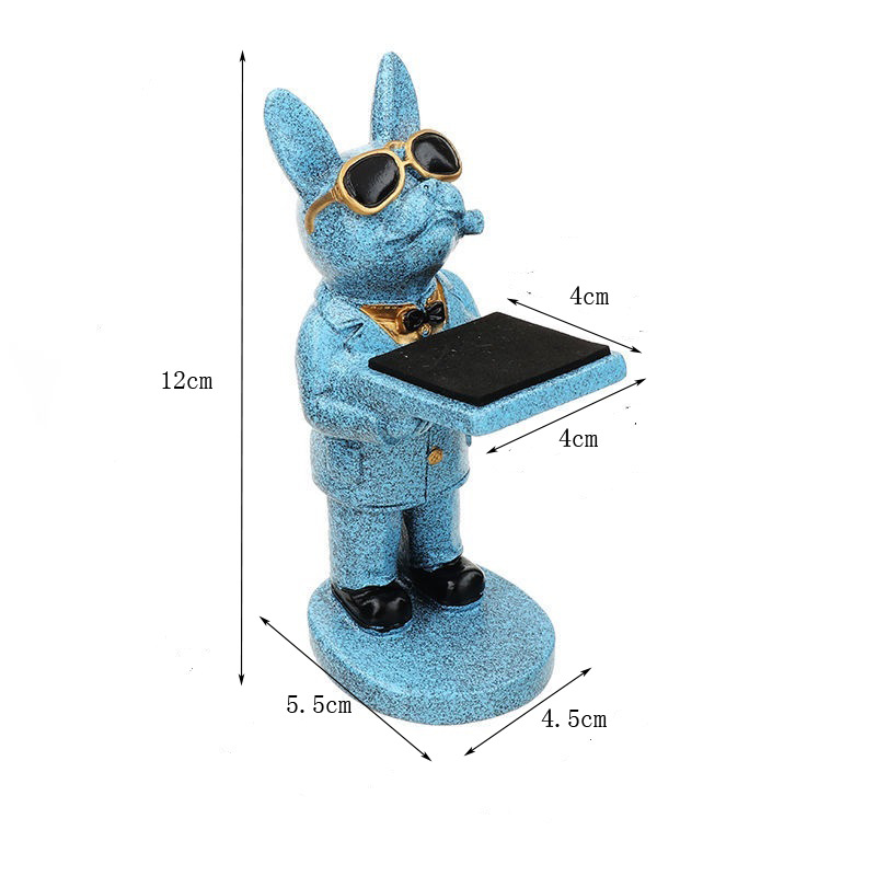 soporte de reloj astronauta ama de llaves sirviente soporte de exhibición de reloj Robot oso Polar reloj estante de exhibición de almacenamiento de joyería