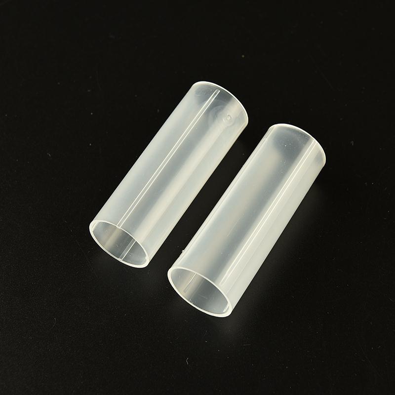 2 pièces en plastique 18650 batterie Tube pour lampe torche lampe lumière blanc 6 cm batterie porte-boîte de rangement