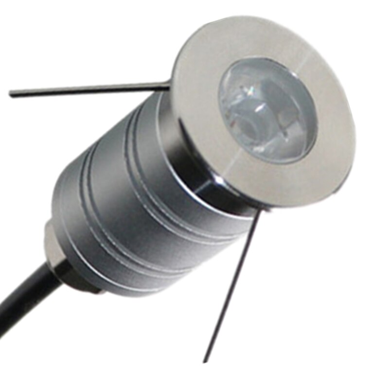 Waterproof IP67 1W LED Garden Buried Outdoor Embedded Deck Light Underground Light Sidewalk Lighting DC12V With light source