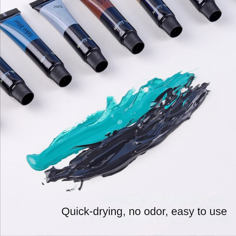 12 Colors 24 Colors 12ml Acrylic Paint Set Christmas Diy Handmade Graffiti Paint