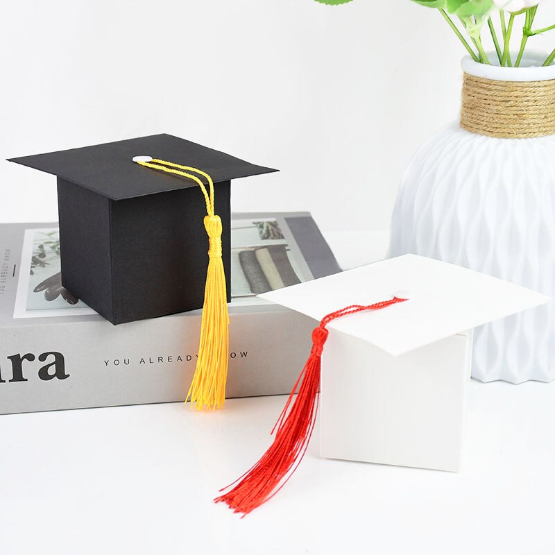 Boîtes d&#39;emballage pour remise de diplôme, fournitures de cérémonie de remise de diplôme du Campus, coffret de remise de diplôme ou décoration de retour à l&#39;école, 5/10