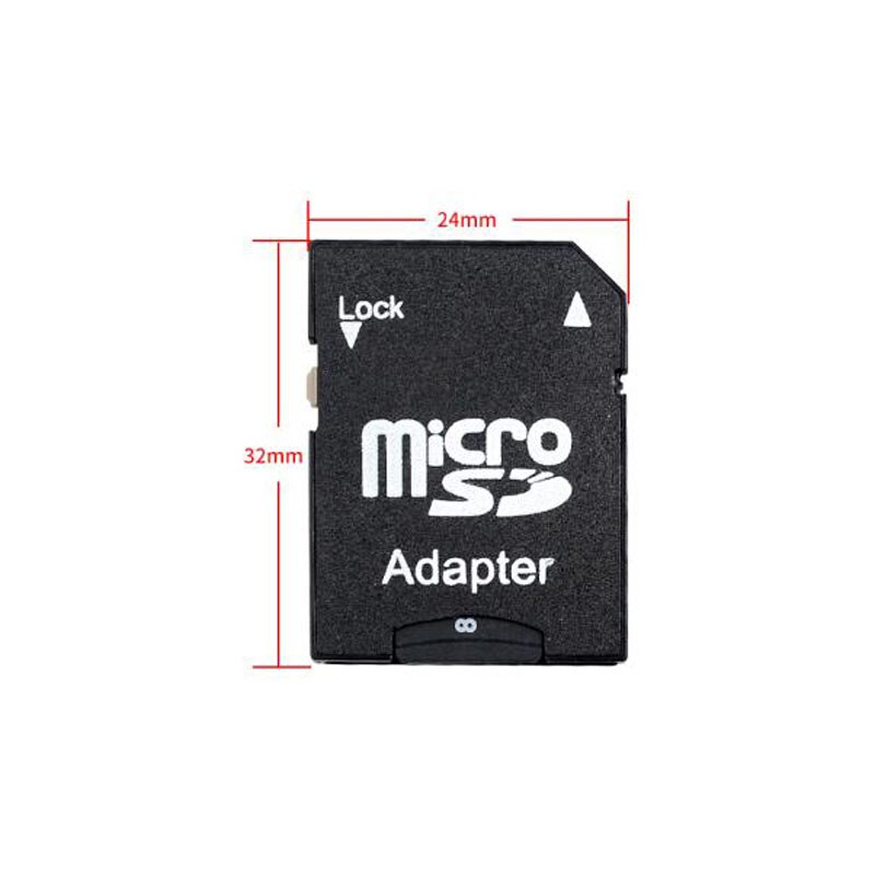 10 stk/parti hukommelseskort adapter micro sd kort adapter tf microsd kort til sdxc sdhc sd kort adapter kortlæser