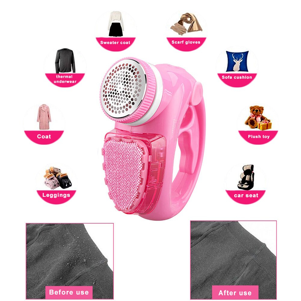 Lint Remover Electric Fabric Shaver for Sweaters/Curtains/Carpets Rechargeable Portable Clothing Fluff Pellets Cleaning Tools