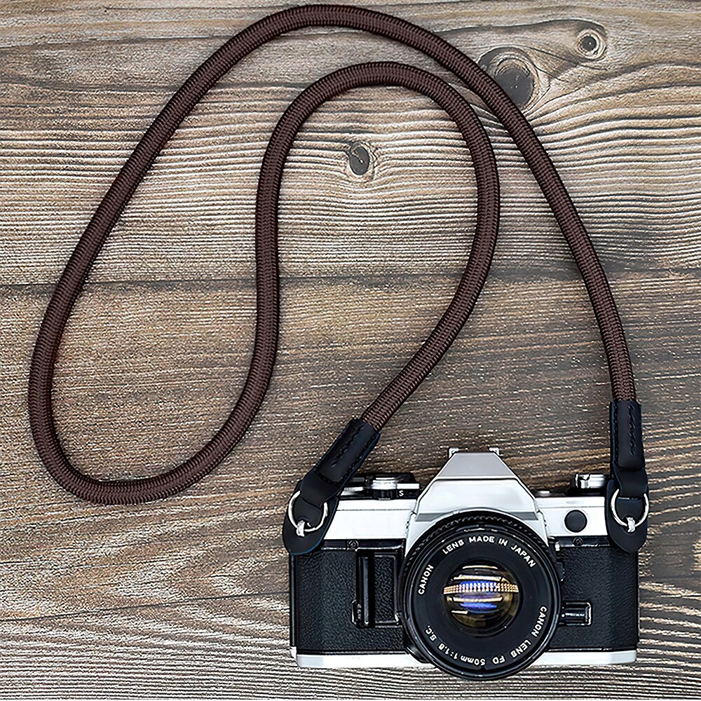 Sangle de caméra universelle, corde d&#39;escalade élastique, sangle d&#39;épaule pour appareil photo SLR