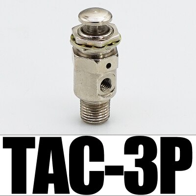 TAC pneumatic toggle valve TAC-3V 3P 3S 4V 4P TAC2-31V 31P 41V 41P Mechanical valve air valve Manual switch cylinder accessories: 3P