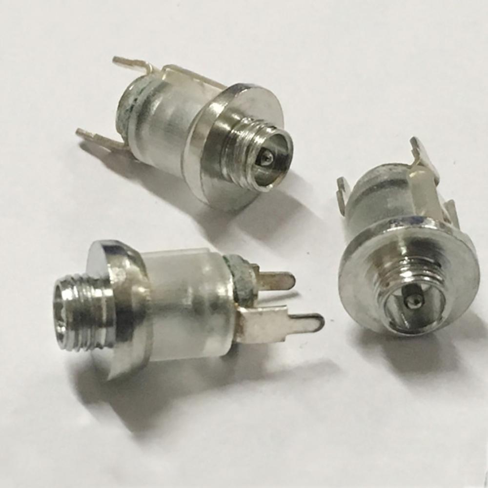 80% DC Power Jack Switch Plug Socket Female Panel Mount Connector with Washer Nut