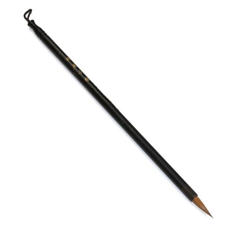 Cheveux de loup pur petit bloc écriture brosse copie écriture copie stylo calligraphie séquoia noir santal petit pinceau d'écriture