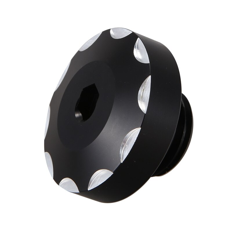 Motorcycle Oil Filler Cover Screw Plug Cap Bolt for TRIUMPH STREET TWIN STREET CUP BONNEVILLE/ Black T120