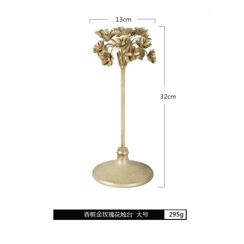 European champagne gold dessert table decoration wedding candlestick decoration birthday cake stands afternoon tea snack tray: 2