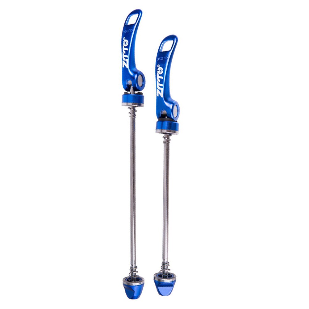 Mountain Bike Road Bike Hub Quick Release Lever Aluminum Handle Steel Core Quick Release Lever: Blue