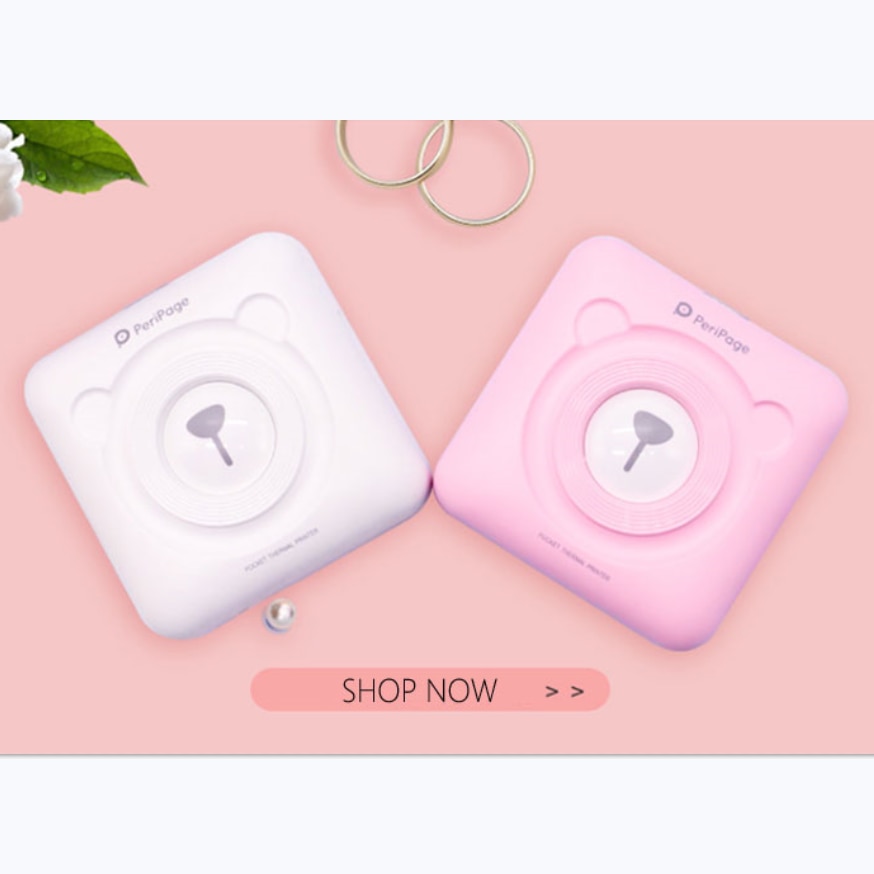 Bluetooth Portable Printer High Resolution Peripage Mini Photo Printer thermal Printer For Mobile Phone Android And IOS
