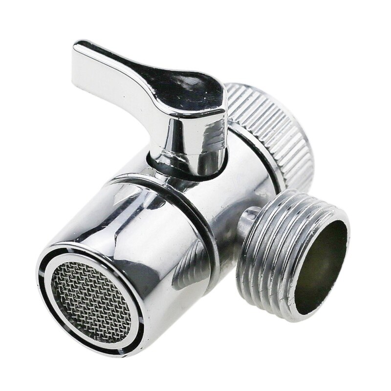 1 pcs Faucet Valve Diverter Sink Valve Water Tap Faucet Splitter Adapter For Home Bathroom Kitchen Diverter