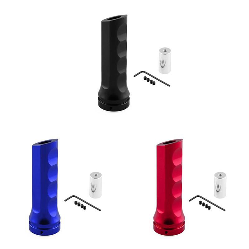 Aluminum Handle Emergency Parking Hand Brake Cover Grip Anti-slip Decoration Handbrake Sleeve For Universal Car