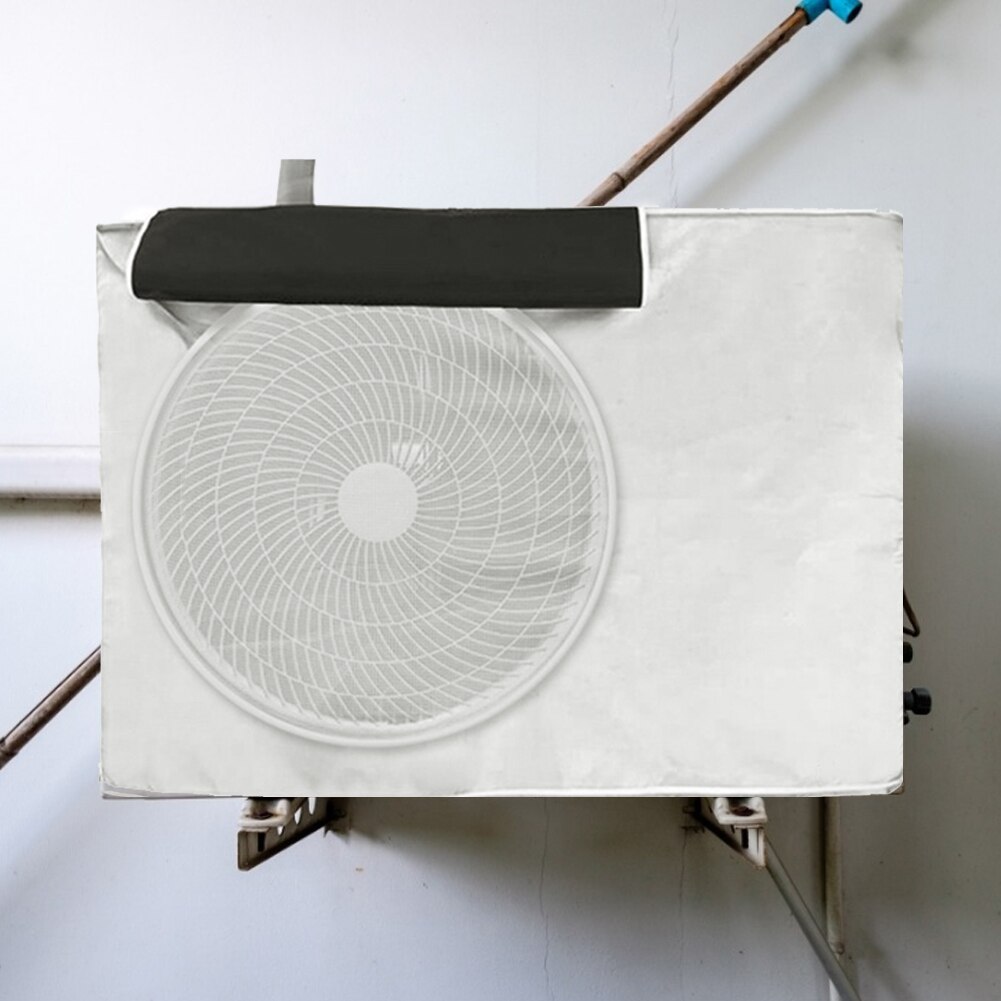 Wind Gids Maand Straight Anti-Wind Shield Airconditioning Cover Anti-stof Airconditioner Waterdichte Cleaning Wrap Shield