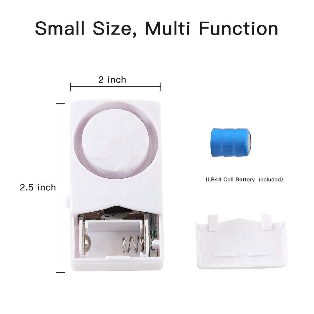 Wsdcam Door and Window Alarm for Home Antitheft Alarm Systems Magnetic Sensor Time Delay Alarm Loud 110 dB Home Protection Kit