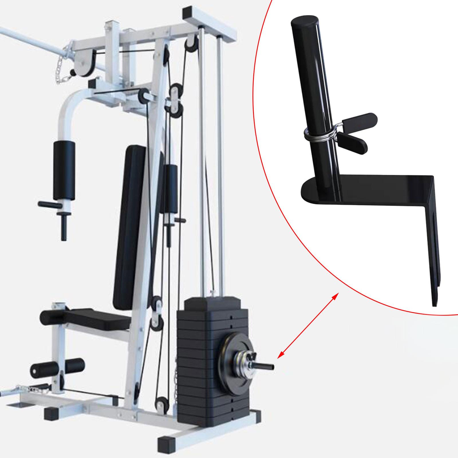Gym viktstackförlängare gymmaskin skivstångsdelar stålvikt
