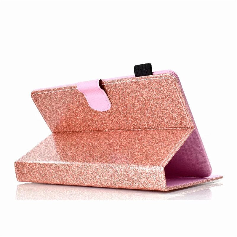 Coque universelle à paillettes pour Samsung Galaxy Tab A 8, pouces, pour Huawei Mediapad M5 Lite, 8