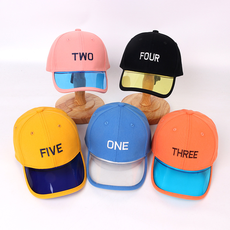 Doitbest Kind Baseball Cap Lente Hip Hop Transparante Rand Zomer Zon Kids Hoeden Jongens Meisjes Caps Snapback Hoed Gorras