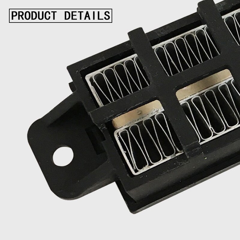 1 Pc Automatic Thermostat Ptc Heater With Stand Corrugated Strip Small Space Heating 50w 12v (AC/DC) Diy Heating Tools