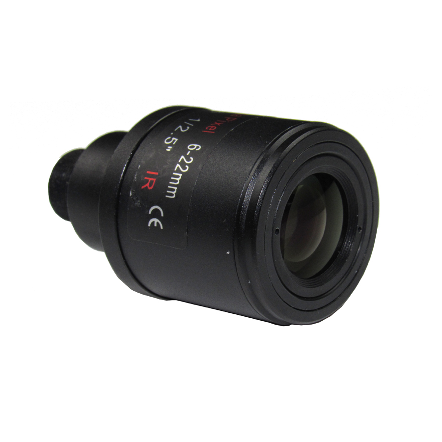 5.0 megapixel lente varifocal 6-22mm lente da câmera do cctv 1/2. 5 "filtro 650nm ir para a montagem das câmeras f1.6 m12 dos esportes da câmera da ação