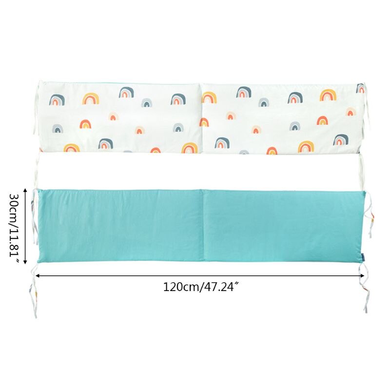 1 Pc Kleinkind Baby Krippe Stoßfänger Pad für Baby Kinderbett Sicherheit Universal- Anti-kollision Liner Schutz Bettwäsche