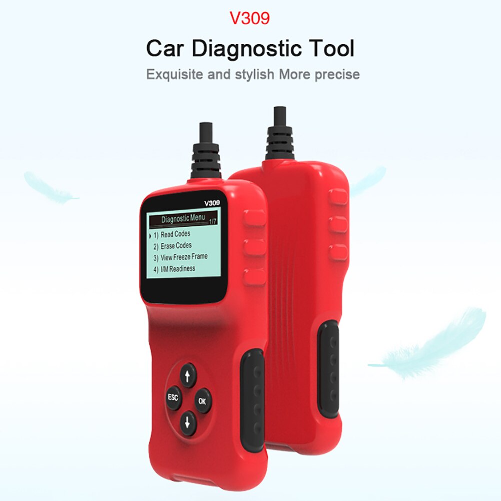 Universele Obdii Diagnostic Tool Scanner Code Reader Auto Code Scan Voor Alle 1996 En Nieuwere Obdii Conforme Voertuigen V309
