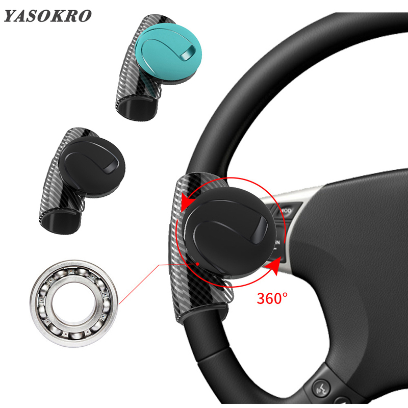 Auto Lenkrad Spinner Knopf Power Griff Ball Hand Control Ball Auto Griff Knopf drehen Helfer Autos Hilfs Booster Ball