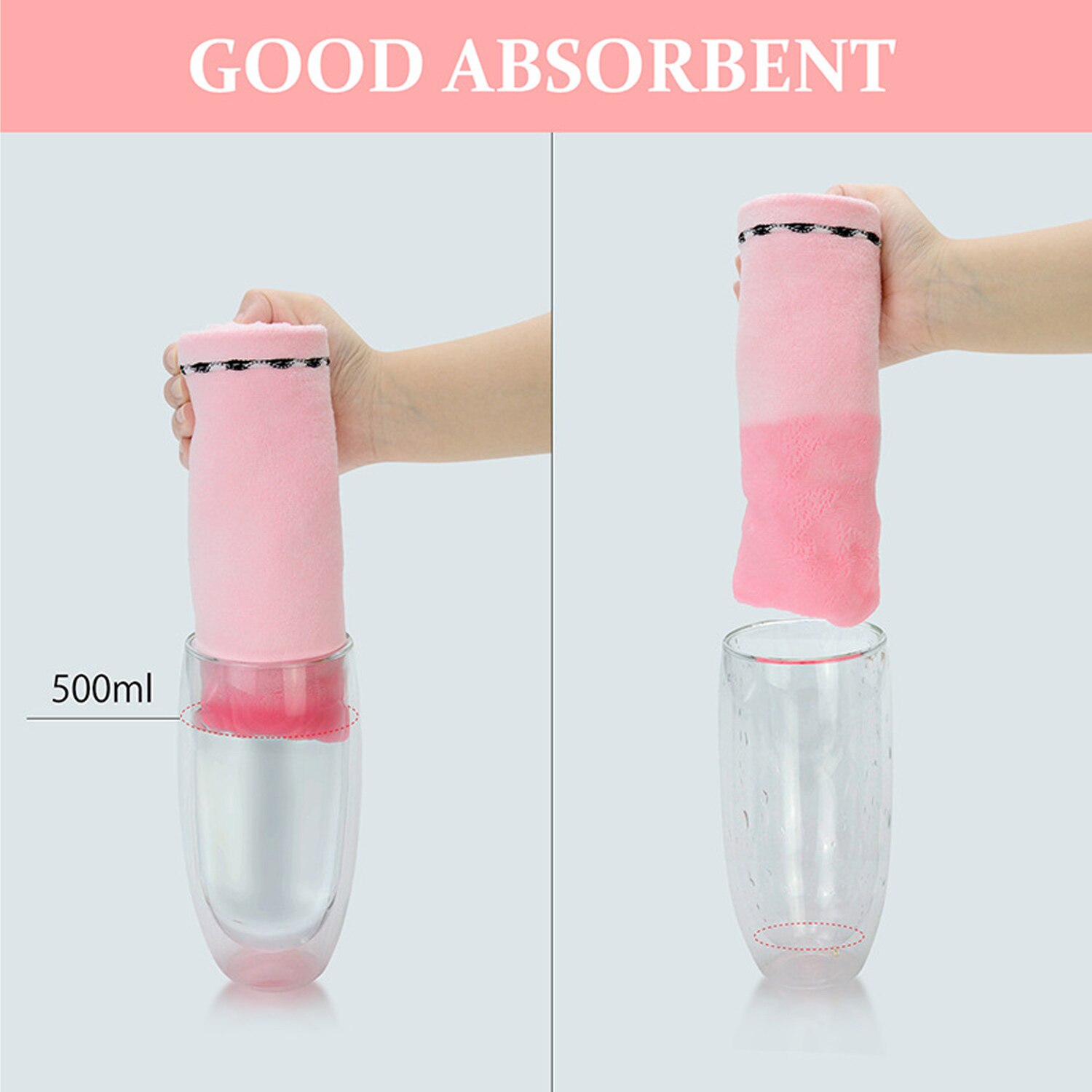 3 szt. W różnych kolorach Super chłonny ręcznik robić włosów z mikrofibry turban skręcać chusta na głowę z guzikiem dla dziewczynek długie włosy szybkoschnący