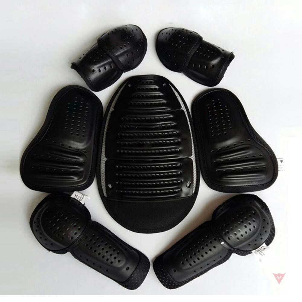 Motorjas Insert Ingebouwde Shock Slip Protectiv Gear Borst Terug Elleboog Schouder Guard Pe Hard Shell Anti Impact Armor: one set body pad