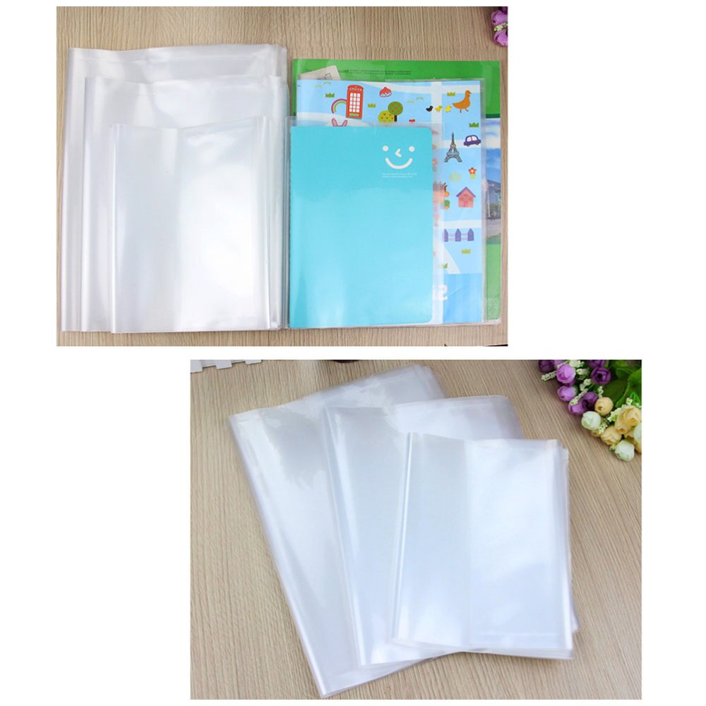 30Pcs Book Covers Durabe Book Covers Plastic Book Cover Clear Book Cover for Office