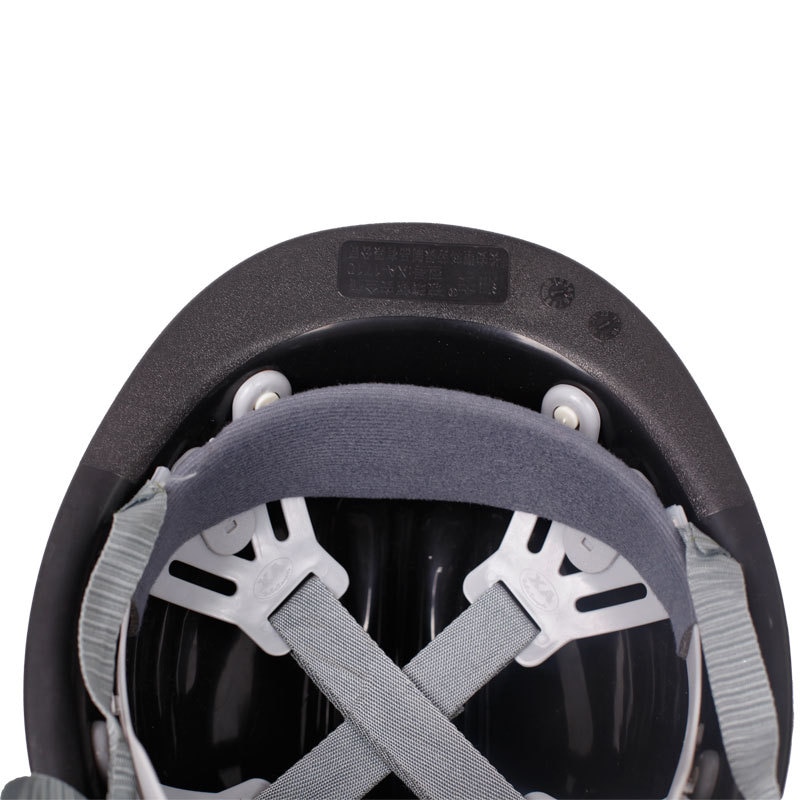 Casquette de sécurité pour la Construction, en plastique pur, avec bande réfléchissante, ajustable pour le travail nocturne, Anti-écrasement sur Site pour électricien