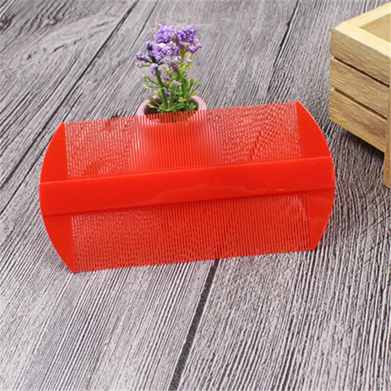 Protable Double Sided Head Lice Comb Fine Tooth Head Lice Flea Plastic Nit Hair Combs Styling Tools For Kids Pet Dog
