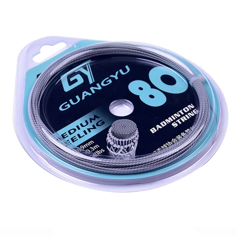 Żyłka robić badmintona wolant netto przelotka narzędzie trwała linia rakietowa Acces: szary