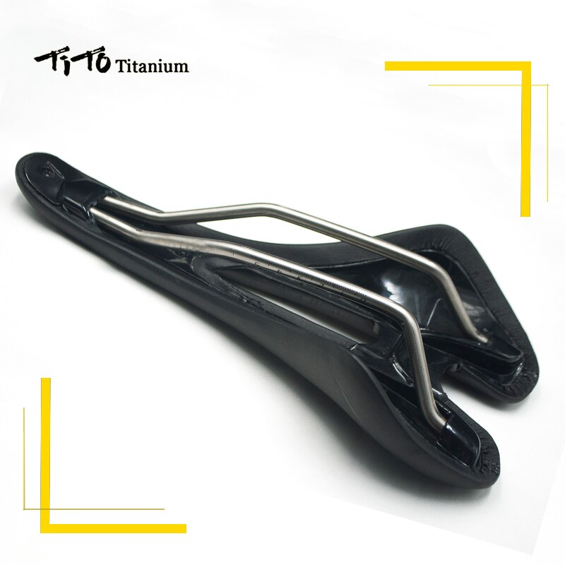 Tito fietszadel titanium boog race/mtb mountainbike fietszadel zadelkussen fietsaccessoires