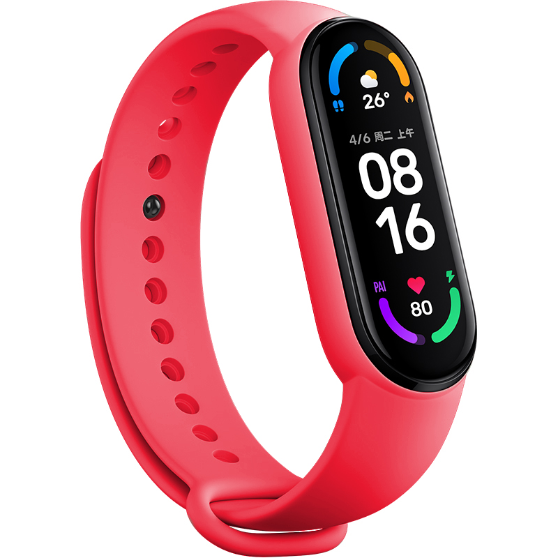 Uhrenarmband für Xiaomi Mi Band 3 4 5 6 7 Armband Silikonarmband Handschlaufe für Mi Band 7 3 4 5 6 Armband Smartwatch Band