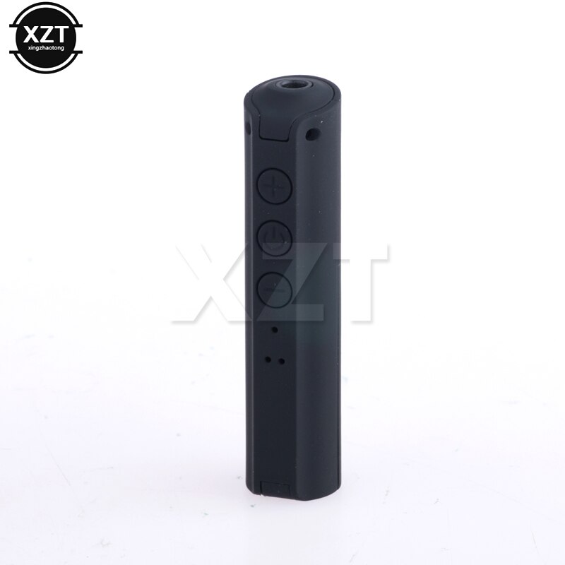 Auto Kit Bluetooth Adapter Draadloze Bluetooth Receiver 3.5Mm Audio Interface HW-P9 Ontvanger Auto Bluetooth Ontvanger: Black