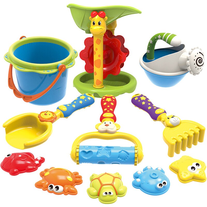 Giocattoli da spiaggia per I Bambini Del Bambino Spiaggia Gioco Giocattolo Per Bambini Sandbox Set Kit Estate Giocattoli Gioco Spiaggia di Sabbia Acqua Ragazzo Giocattoli acqua Giocattoli BB5S