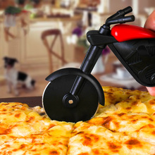 Innovatieve Motorfiets Pizza Snijder Pizza Wiel Roller Tool Fiets Pizza Messen Keuken Cut Gereedschap Rvs Pizza Snijders